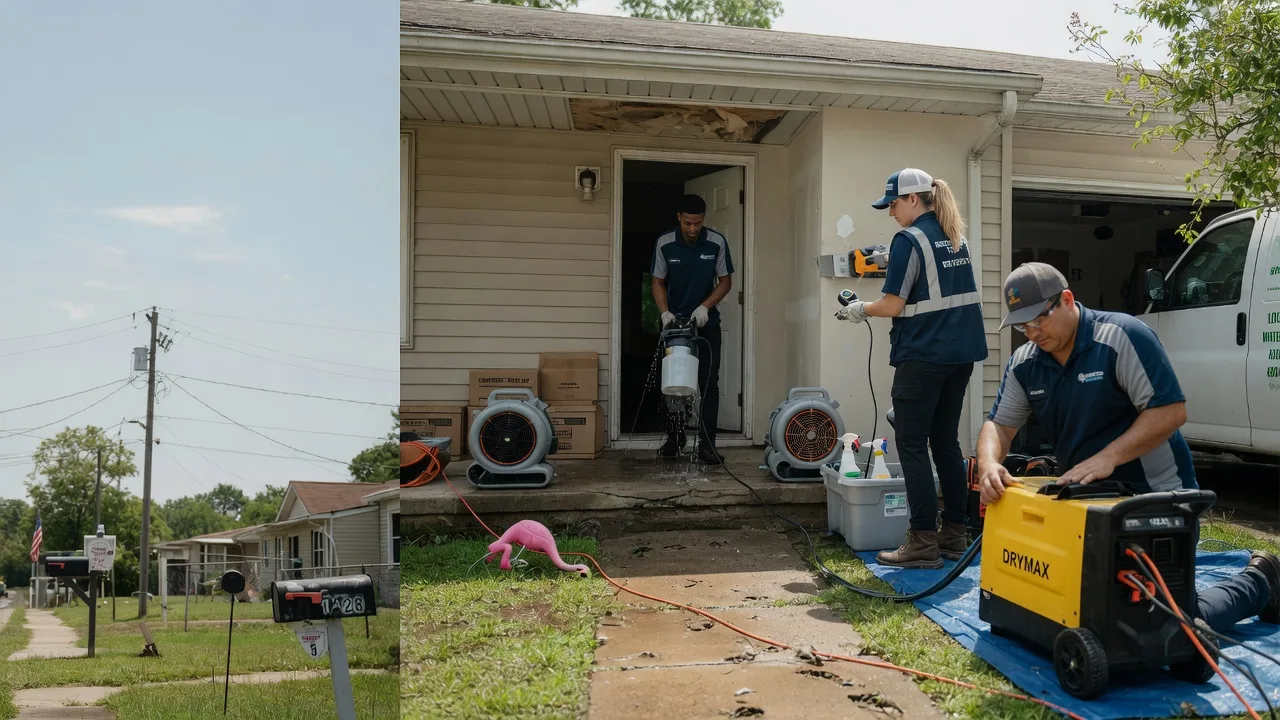 Storm Damage Water Removal in Garden City, KS near me